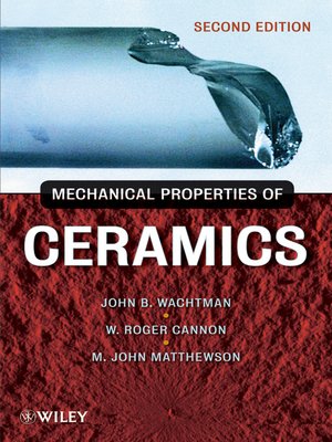 cover image of Mechanical Properties of Ceramics